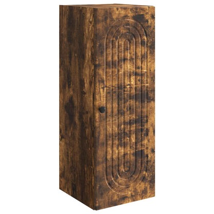 Mobiletto a muro Rovere Fumo 33 x 34,5 x 90 cm | homemem39