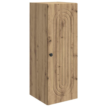 Mobiletto a muro Rovere Artigianale 33 x 34,5 x 90 cm | homemem39