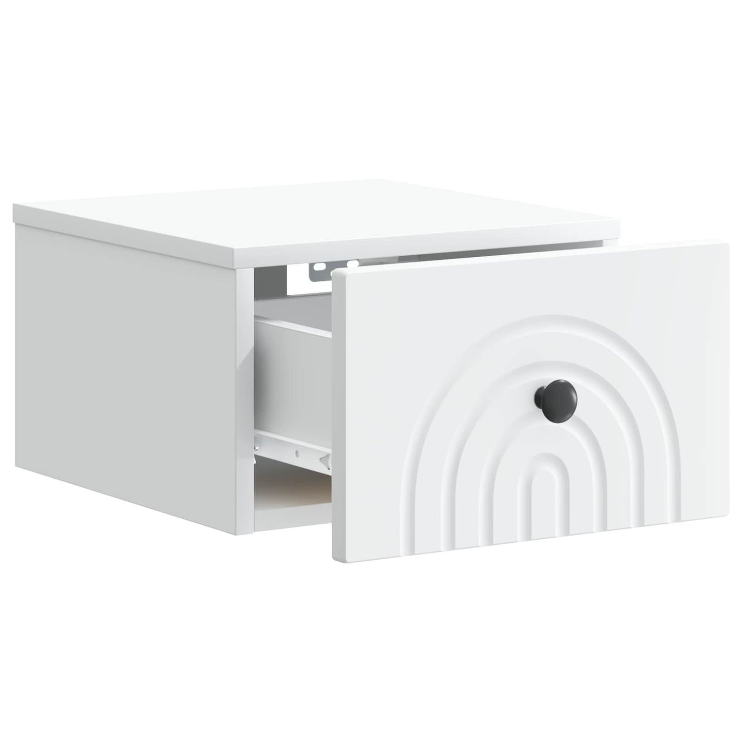 Mobiletto da notte a muro 2 pcs Bianco 33 x 34,5 x 20 cm | homemem39