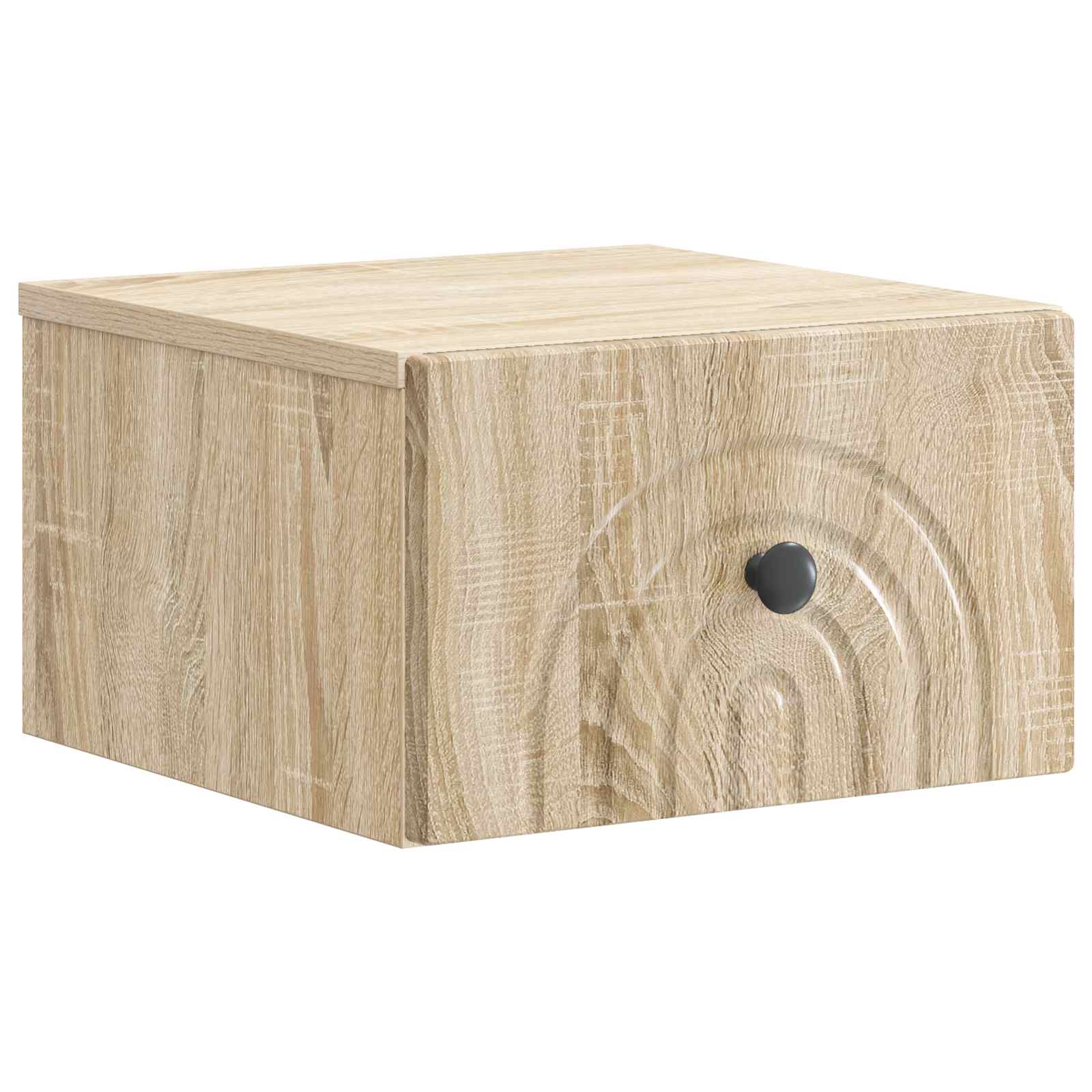 Mobiletto da notte a muro Rovere Sonoma 33 x 34,5 x 20 cm | homemem39