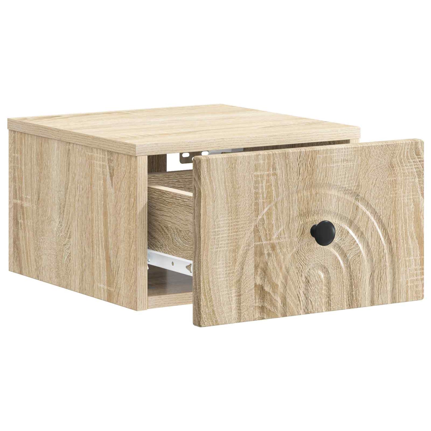 Mobiletto da notte a muro 2 pcs Rovere Sonoma 33 x 34,5 x 20 cm | homemem39