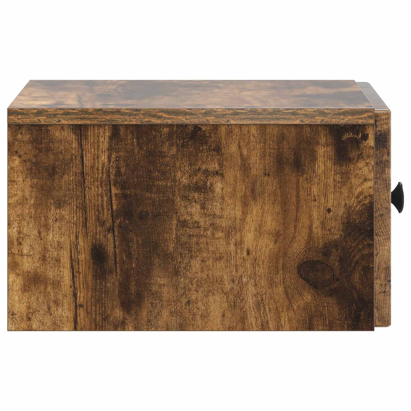 Mobiletto da notte a muro Rovere Fumo 33 x 34,5 x 20 cm | homemem39