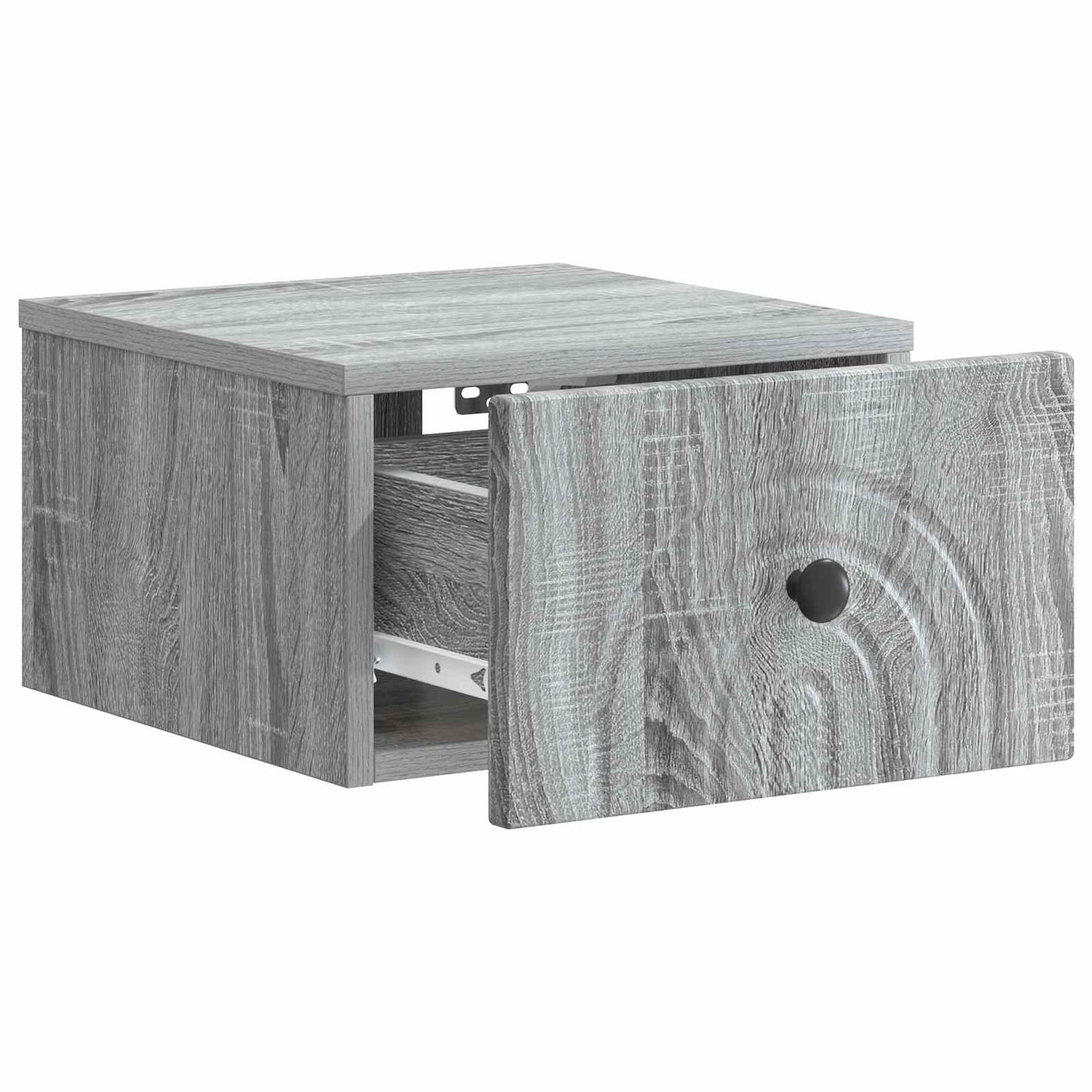 Mobiletto da notte a muro 2 pcs Grigio Sonoma 33 x 34,5 x 20 cm