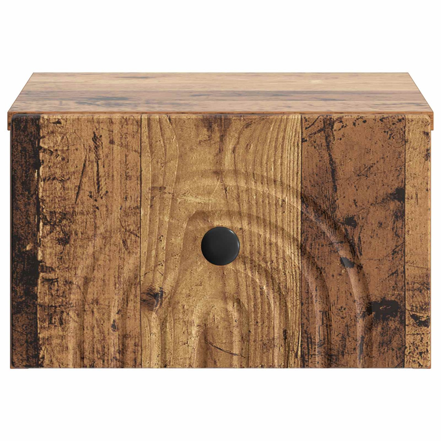 Mobiletto da notte a muro Legno antico 33 x 34,5 x 20 cm | homemem39