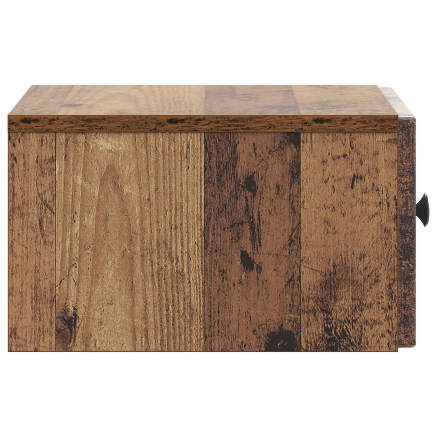 Mobiletto da notte a muro 2 pcs Legno antico 33 x 34,5 x 20 cm | homemem39