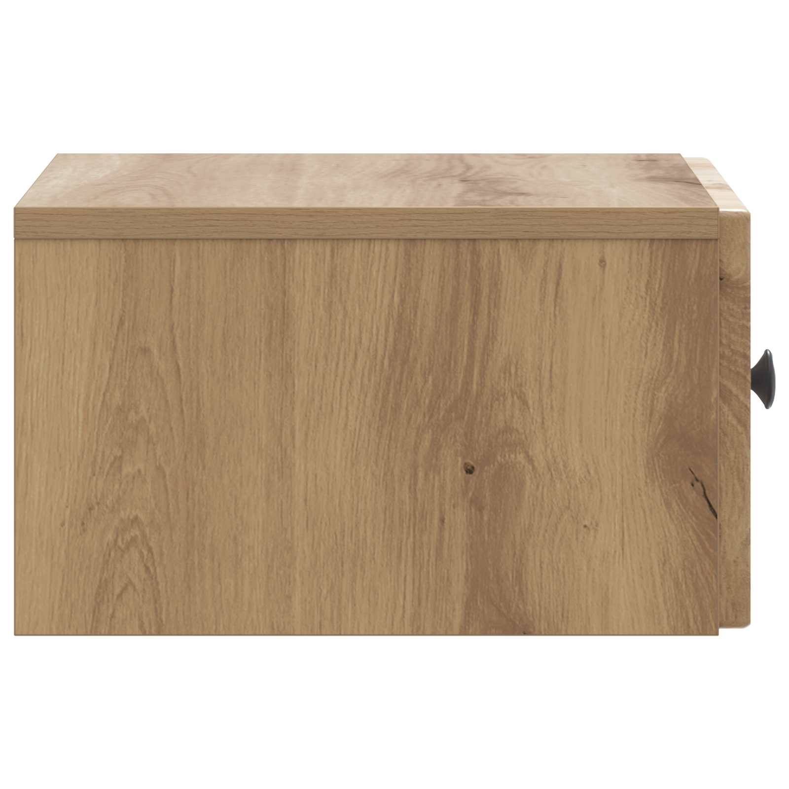 Mobiletto da notte a muro con cassetto 2 pcs Rovere Artigianale | homemem39