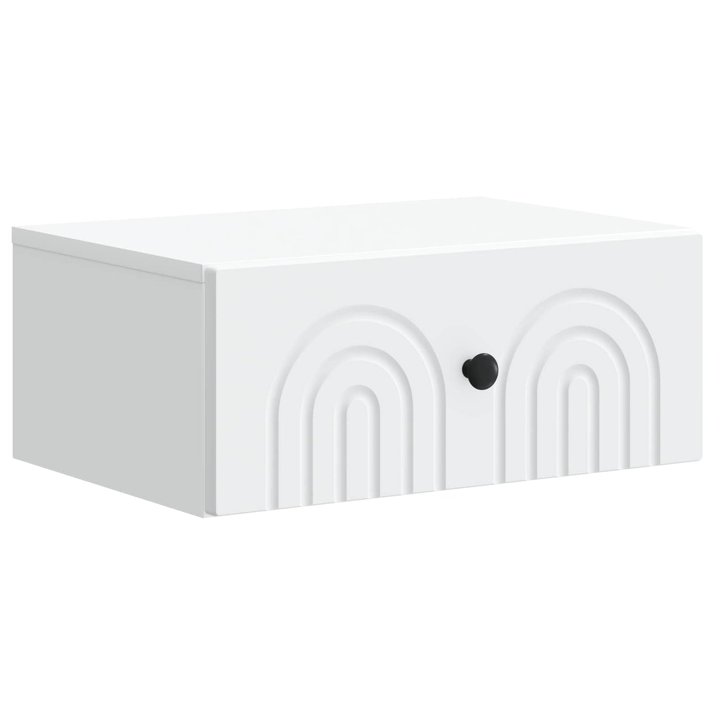 Mobiletto da notte a muro 2 pcs Bianco 49 x 34,5 x 20 cm | homemem39