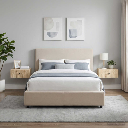 Mobiletto da notte a muro 2 pz Rovere Sonoma 49 x 34,5 x 20 cm
