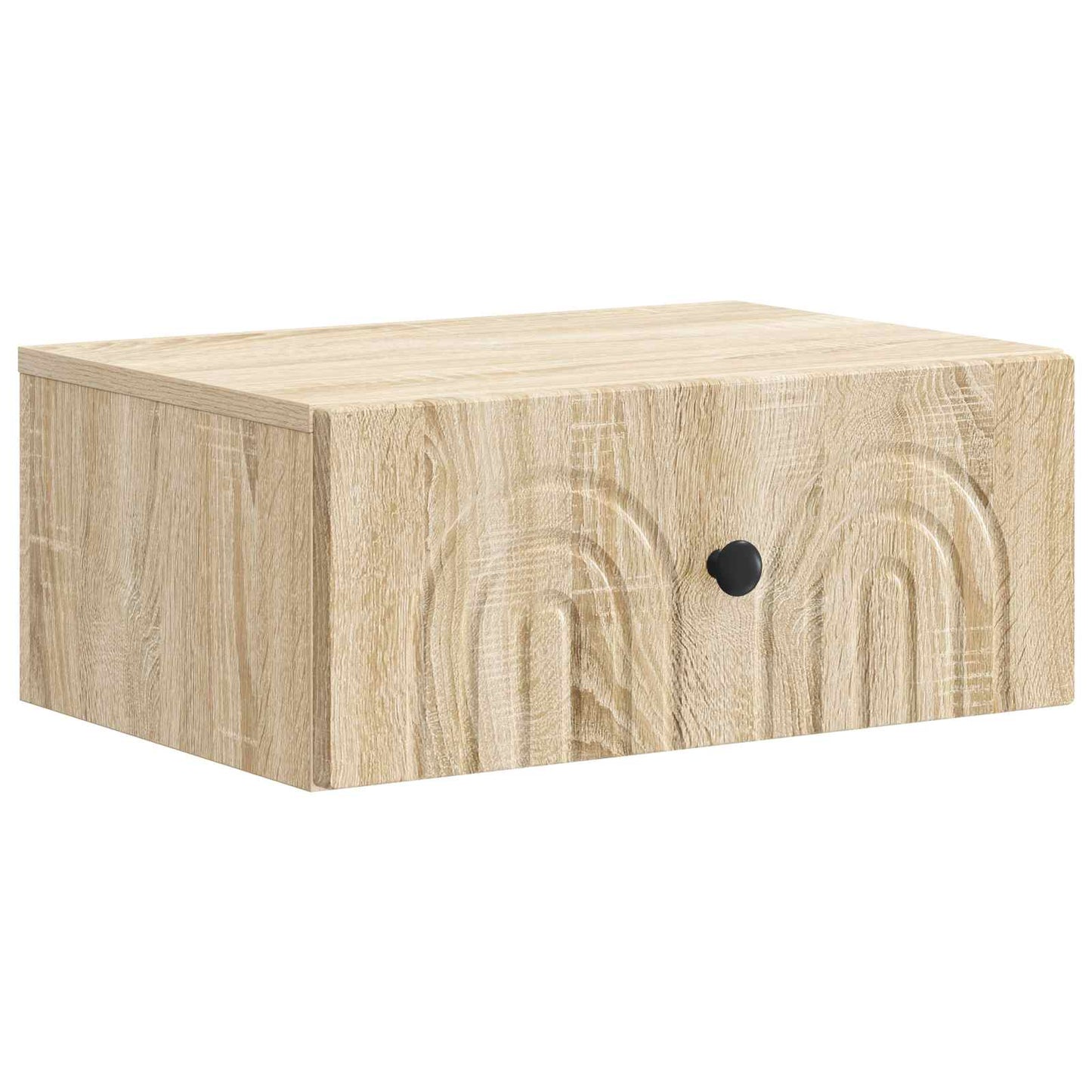 Mobiletto da notte a muro 2 pcs Rovere Sonoma 49 x 34,5 x 20 cm | homemem39