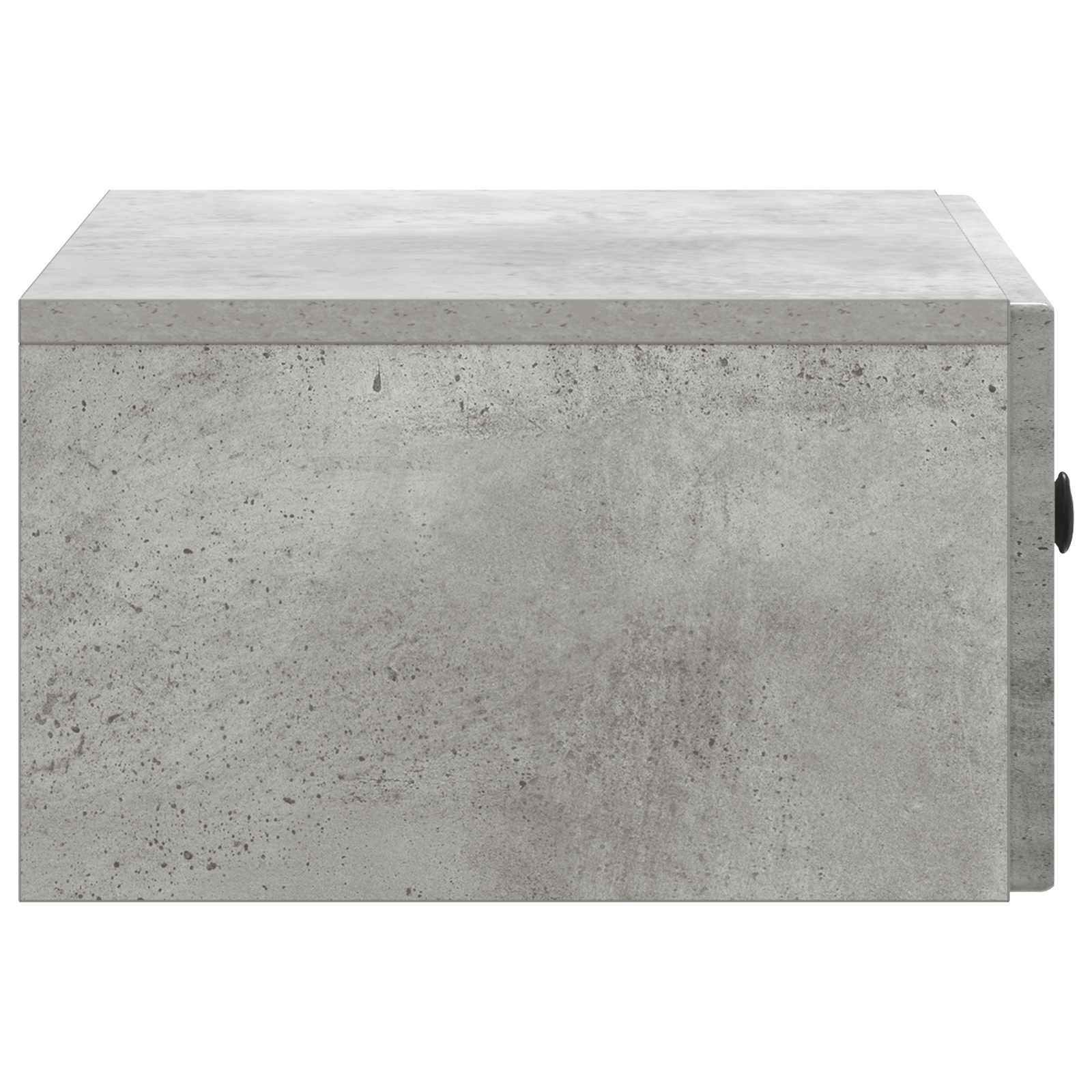 Mobiletto da notte a muro Grigio Cemento 49 x 34,5 x 20 cm | homemem39
