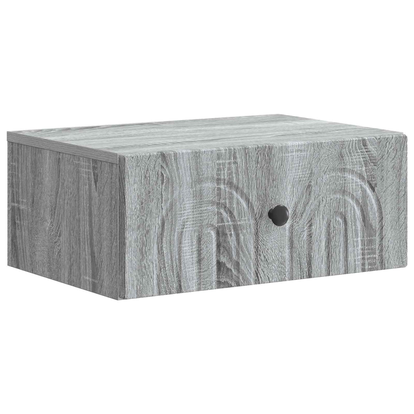 Mobiletto da notte a muro Grigio Sonoma 49 x 34,5 x 20 cm | homemem39