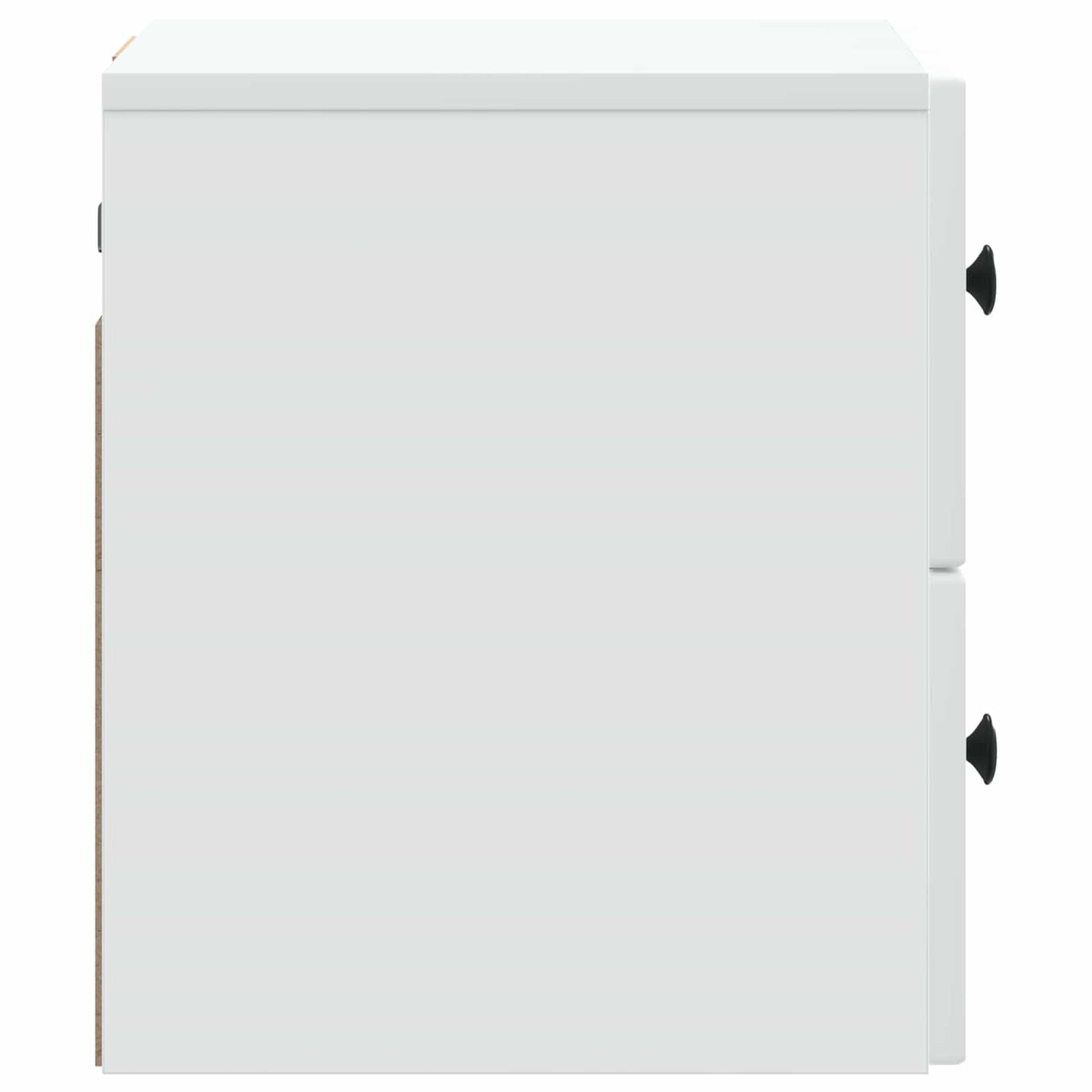 Mobiletto da notte a muro 2 pcs Bianco 33 x 34,5 x 40 cm