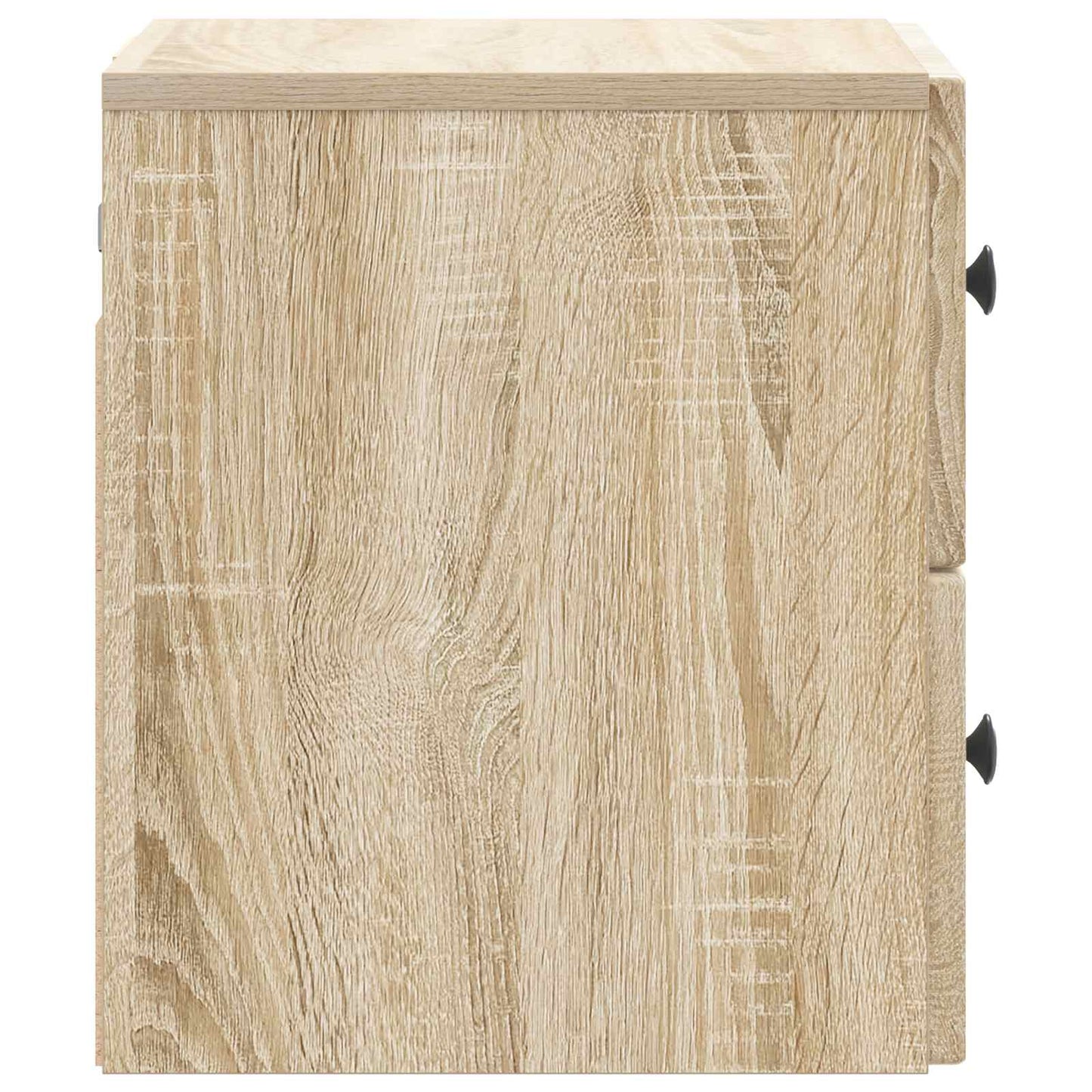 Mobiletto da notte a muro Rovere Sonoma 33 x 34,5 x 40 cm
