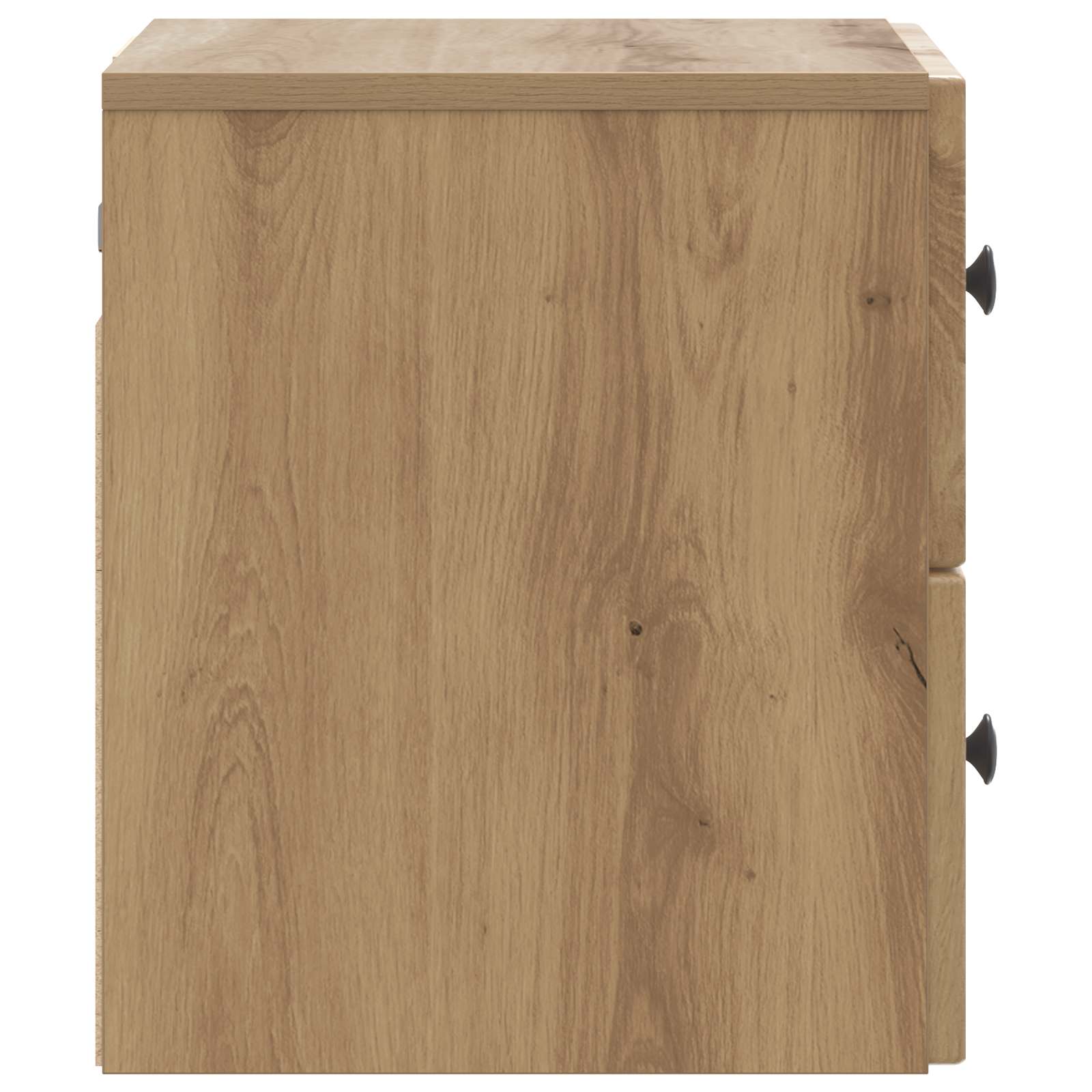Mobiletto da notte a muro Rovere Artigianale 33 x 34,5 x 40 cm | homemem39