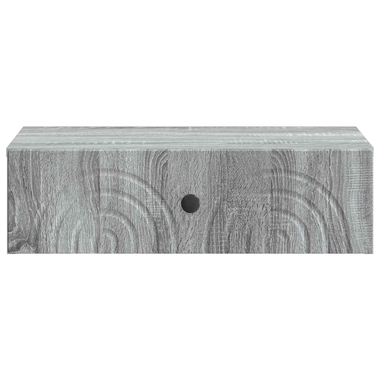 Tavolino da Parete Laterale Grigio Sonoma 59 x 34,5 x 17 cm | homemem39