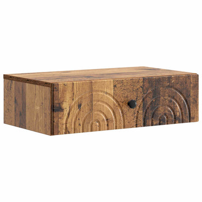 Tavolino da Parete Laterale Legno antico 59 x 34,5 x 17 cm | homemem39