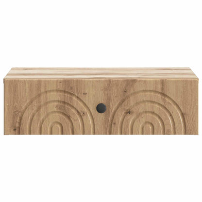 Tavolino da Parete Laterale Rovere Artigianale | homemem39