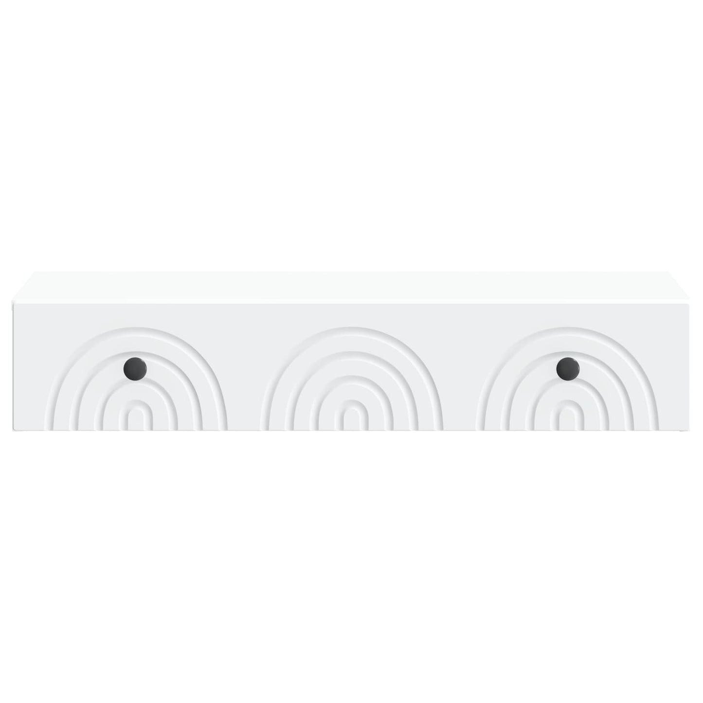 Tavolino da Parete Laterale Bianco 87,5 x 34,5 x 17 cm | homemem39