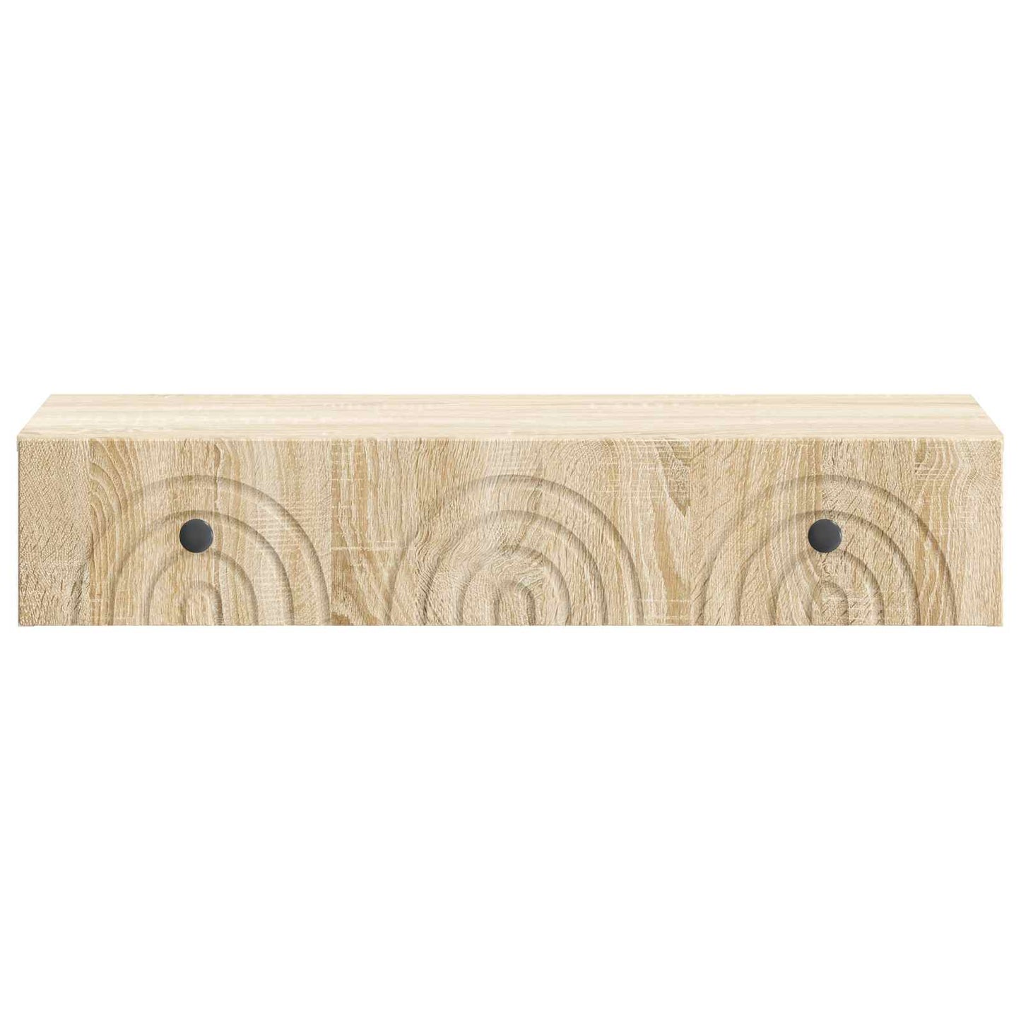 Tavolino da Parete Laterale Rovere Sonoma 87,5 x 34,5 x 17 cm | homemem39