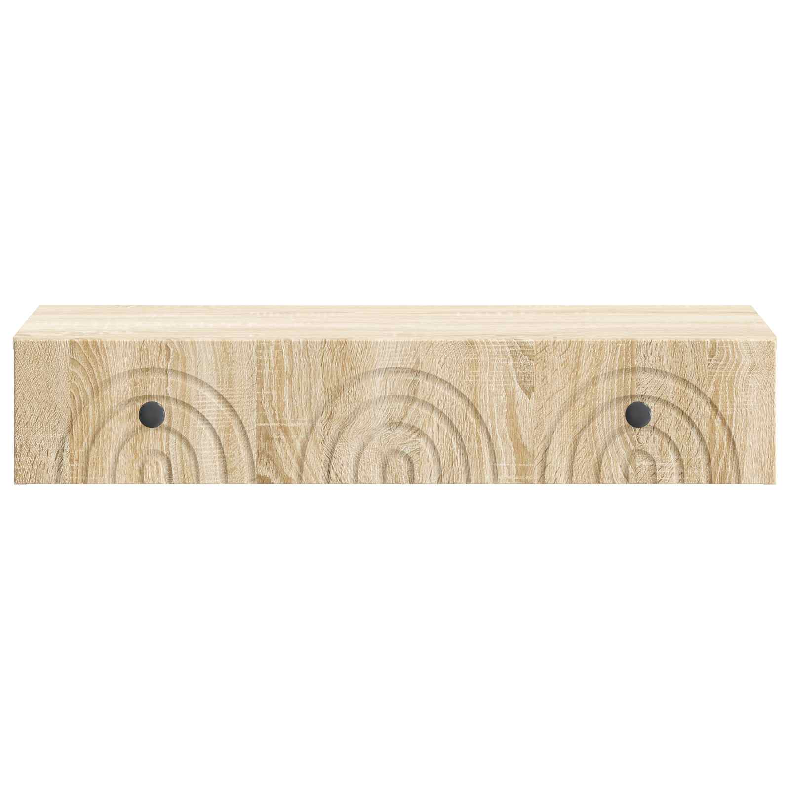 Tavolino da Parete Laterale Rovere Sonoma 87,5 x 34,5 x 17 cm | homemem39