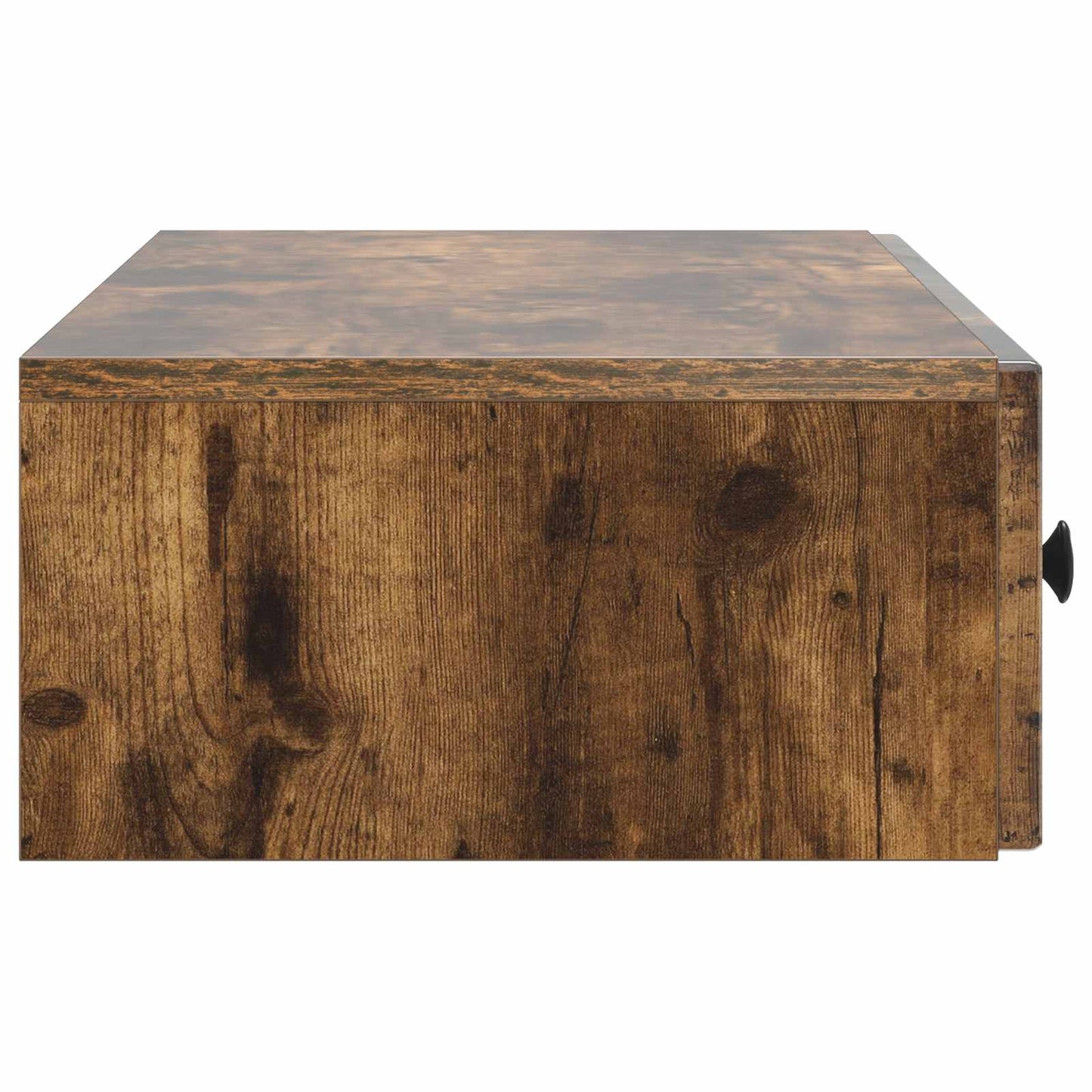 Tavolino da Parete Laterale Rovere Fumo 87,5 x 34,5 x 17 cm | homemem39