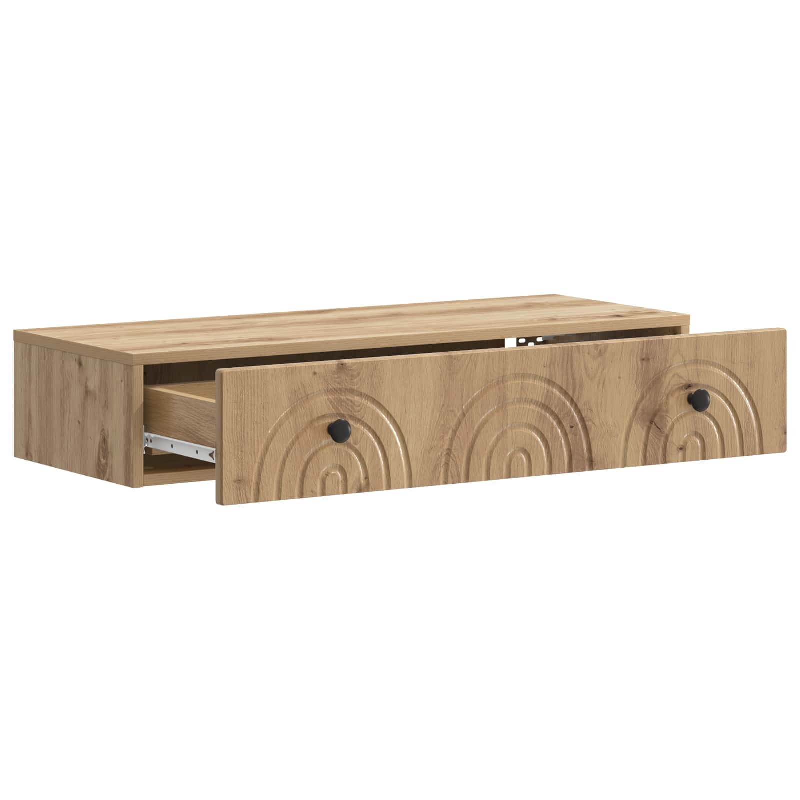 Tavolino da Parete Laterale Rovere Artigianale | homemem39