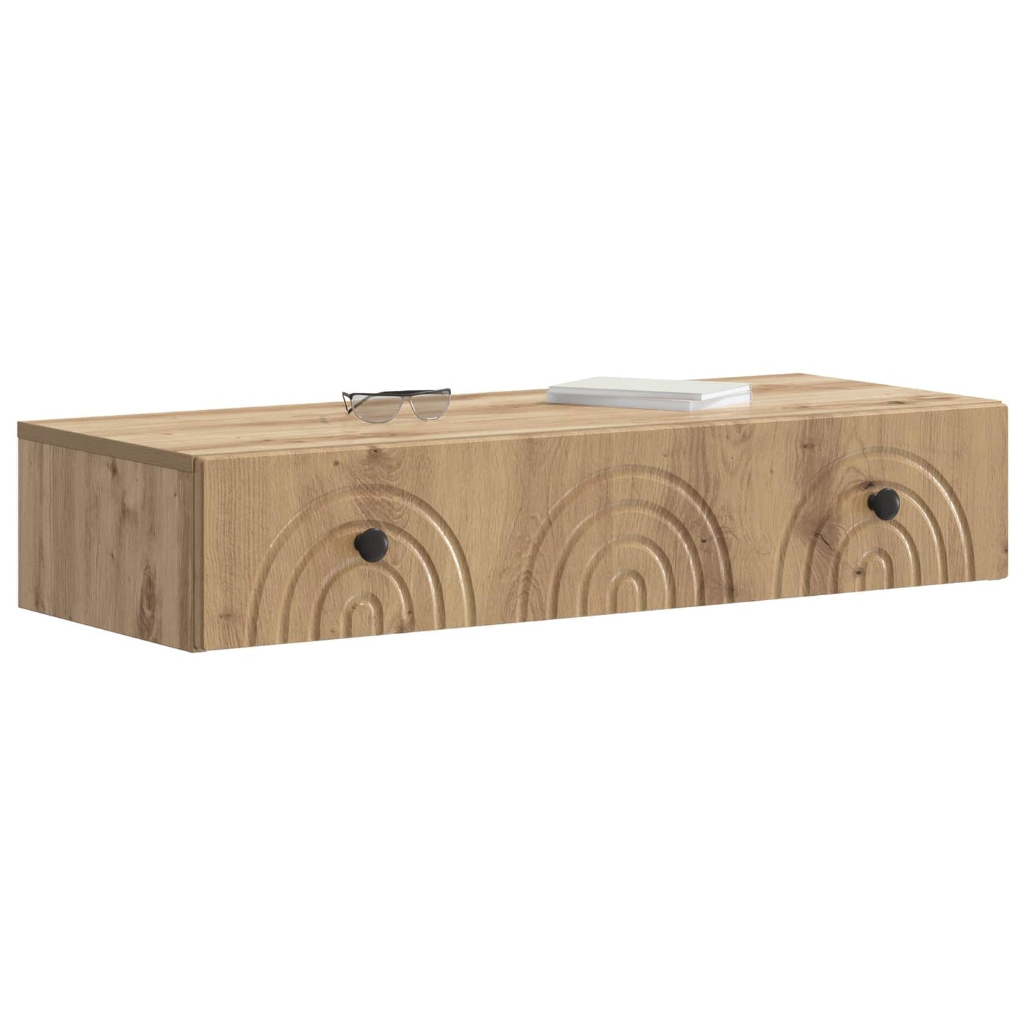 Tavolino da Parete Laterale Rovere Artigianale | homemem39