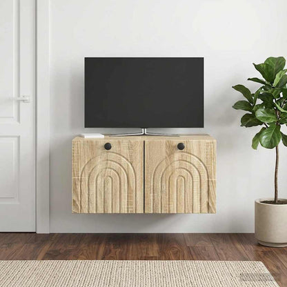 Mobile Porta TV da Muro Rovere Sonoma 59,5 x 41 x 30 cm