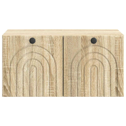 Mobile Porta TV da Muro Rovere Sonoma 59,5 x 41 x 30 cm