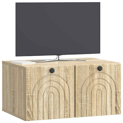 Mobile Porta TV da Muro Rovere Sonoma 59,5 x 41 x 30 cm