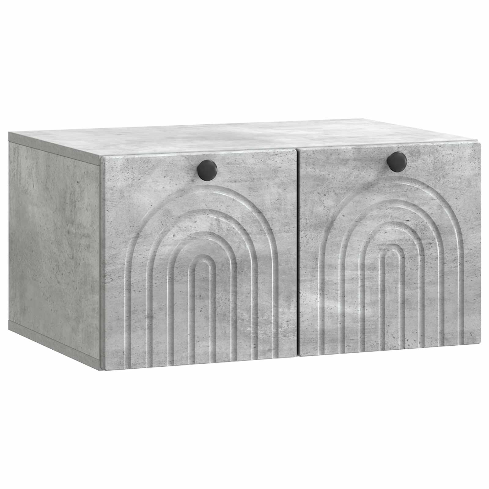 Mobile Porta TV da Muro Grigio Cemento 59,5 x 41 x 30 cm | homemem39