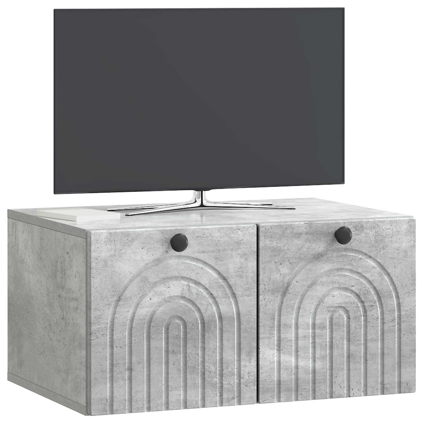 Mobile Porta TV da Muro Grigio Cemento 59,5 x 41 x 30 cm | homemem39