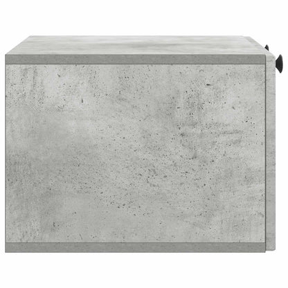 Mobile Porta TV da Muro Grigio Cemento 59,5 x 41 x 30 cm