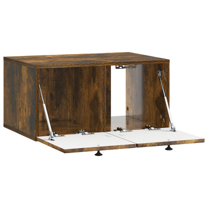 Mobile Porta TV da Muro Rovere Fumo 59,5 x 41 x 30 cm