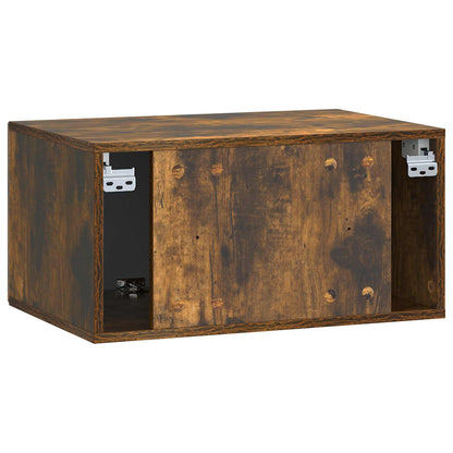 Mobile Porta TV da Muro Rovere Fumo 59,5 x 41 x 30 cm