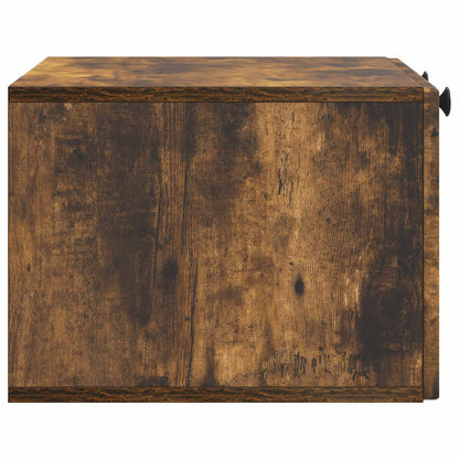 Mobile Porta TV da Muro Rovere Fumo 59,5 x 41 x 30 cm