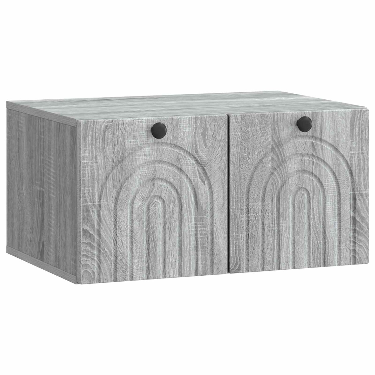 Mobile Porta TV da Muro Grigio Sonoma 59,5 x 41 x 30 cm
