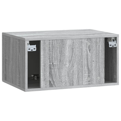 Mobile Porta TV da Muro Grigio Sonoma 59,5 x 41 x 30 cm
