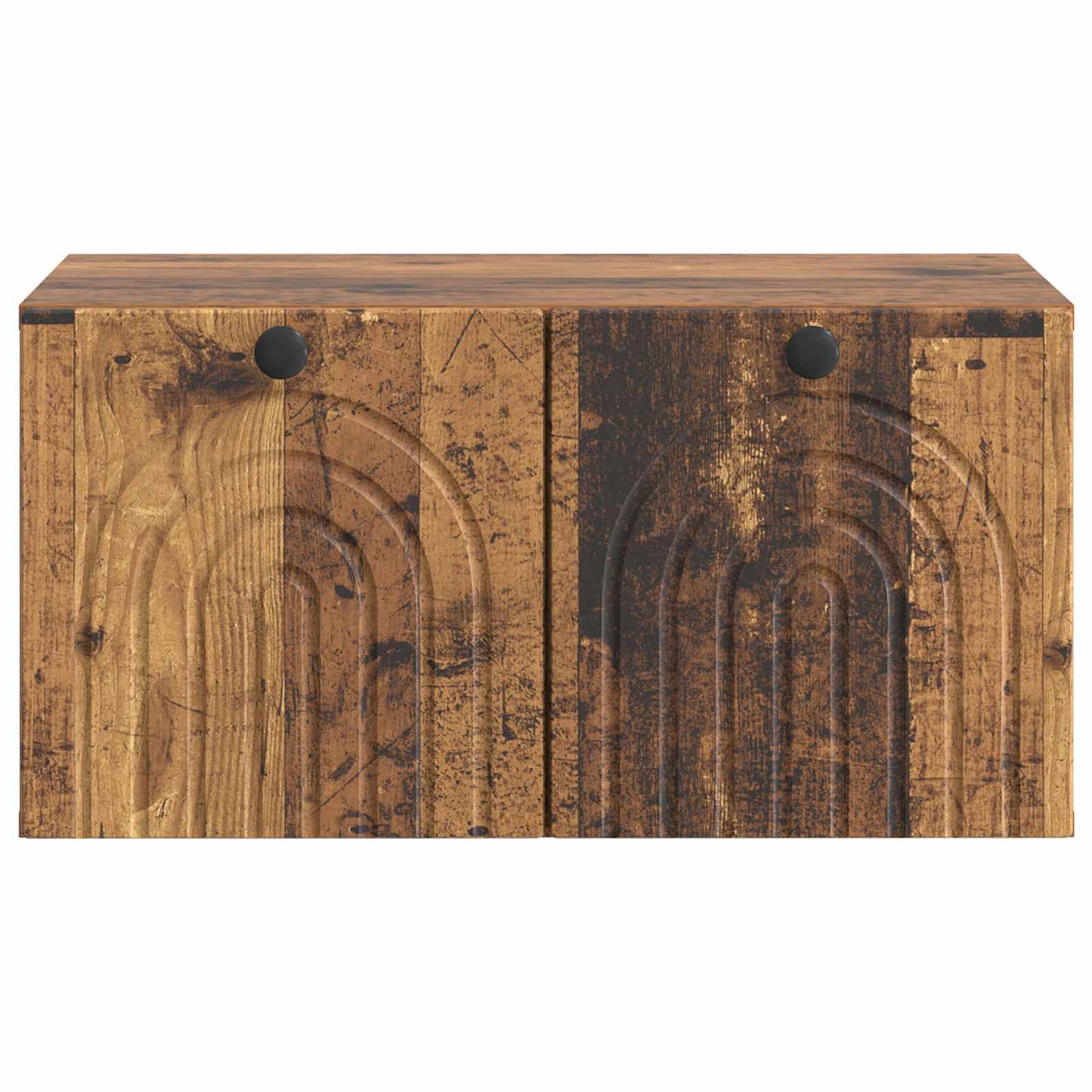 Mobile Porta TV da Muro Legno antico 59,5 x 41 x 30 cm