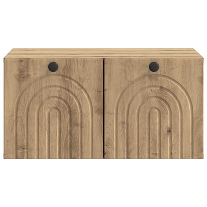 Mobile Porta TV da Muro Rovere Artigianale 59,5 x 41 x 30 cm | homemem39
