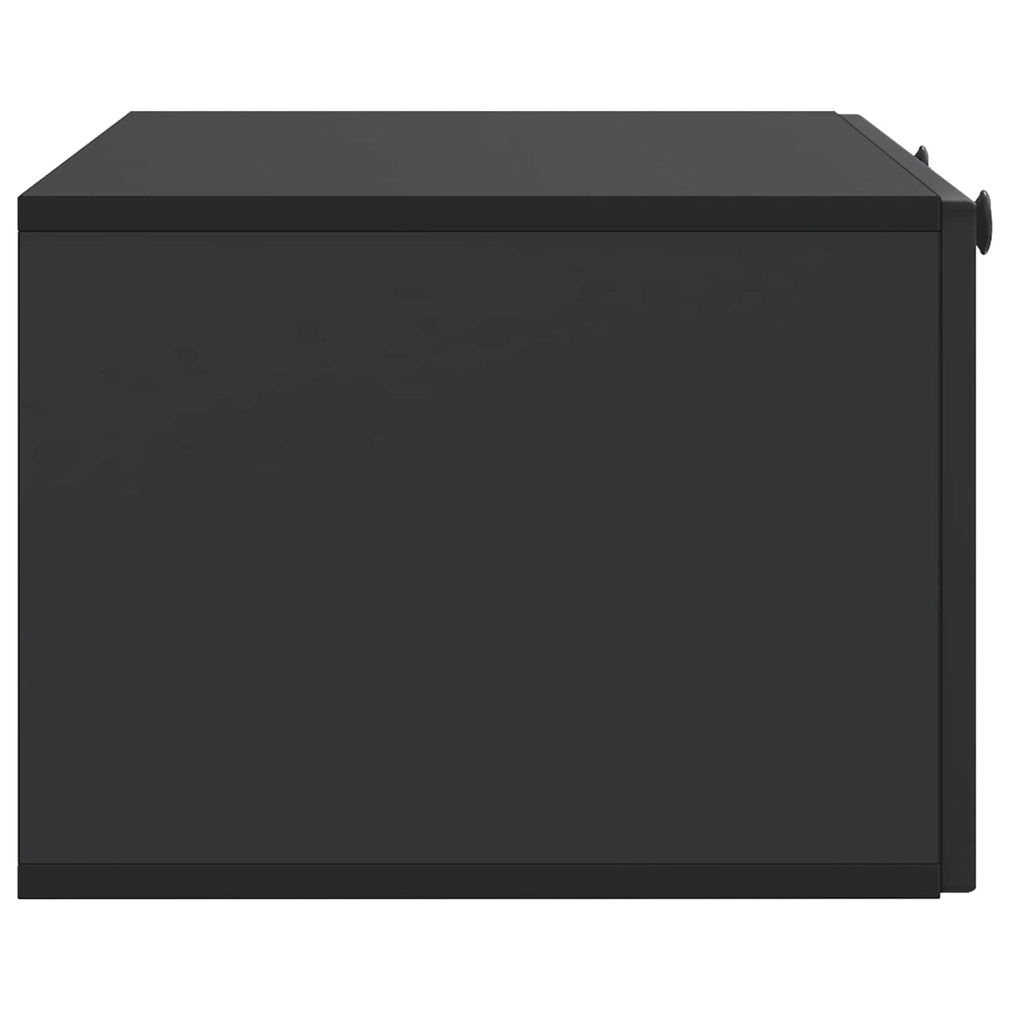 Mobile Porta TV da Muro Nero 78,5 x 41 x 30 cm