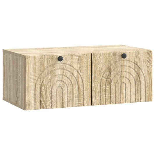 Mobile Porta TV da Muro Rovere Sonoma 78,5 x 41 x 30 cm