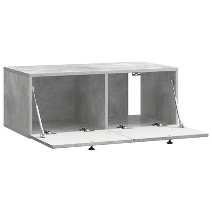 Mobile Porta TV da Muro Grigio Cemento 78,5 x 41 x 30 cm | homemem39