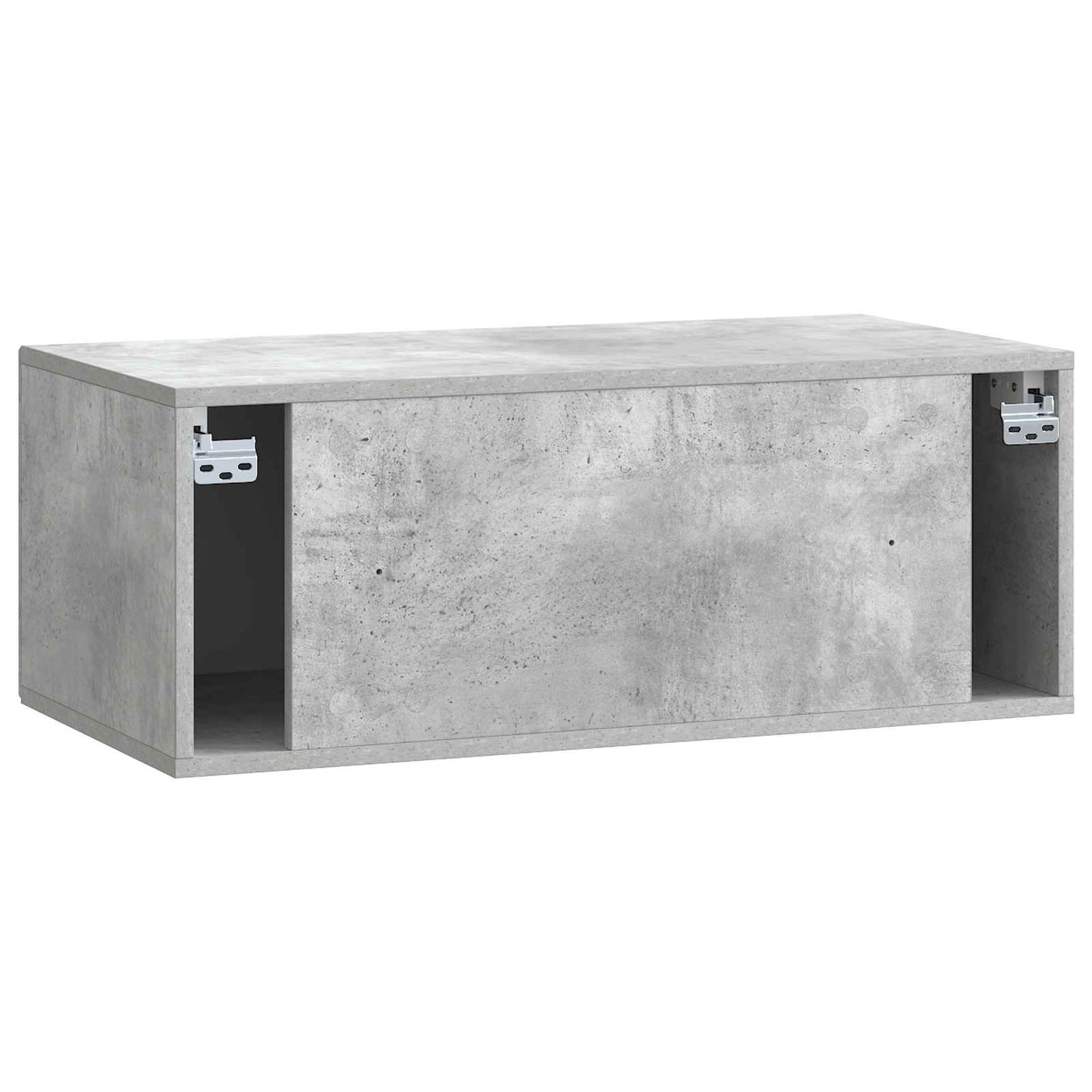 Mobile Porta TV da Muro Grigio Cemento 78,5 x 41 x 30 cm