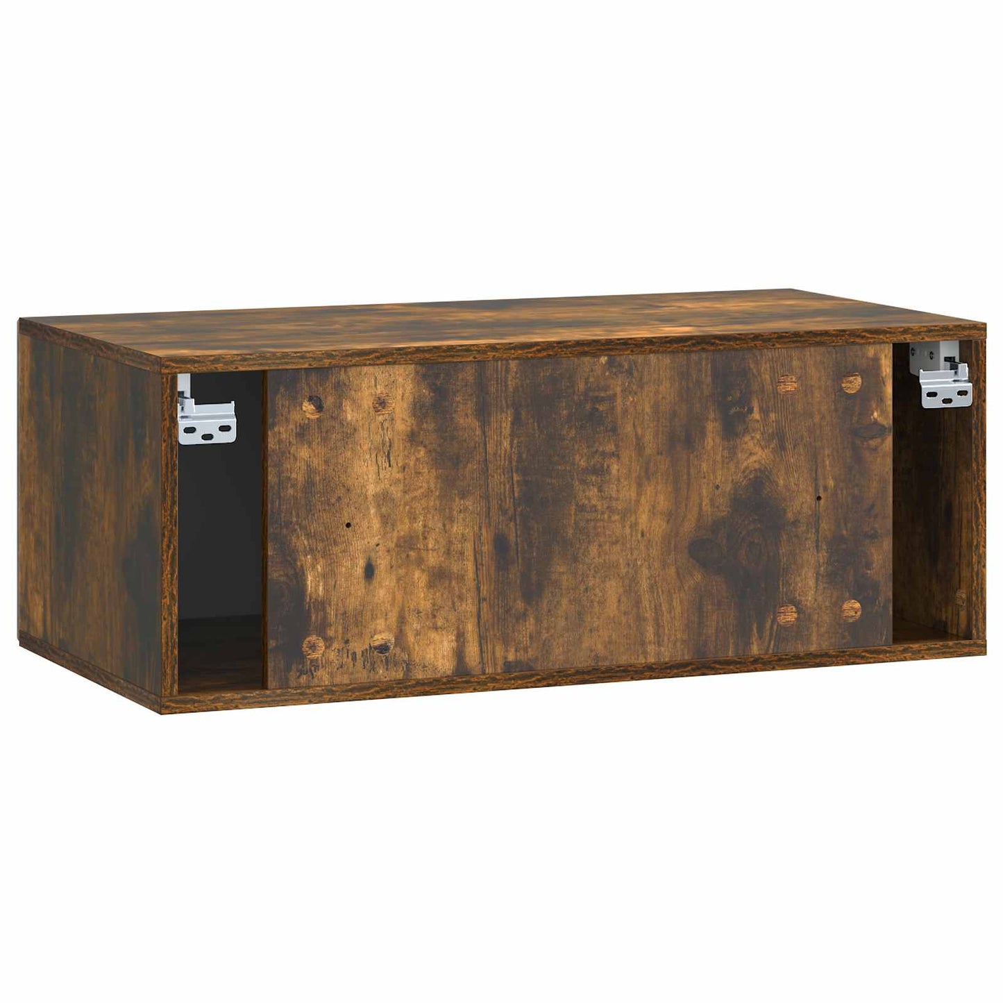 Mobile Porta TV da Muro Rovere Fumo 78,5 x 41 x 30 cm