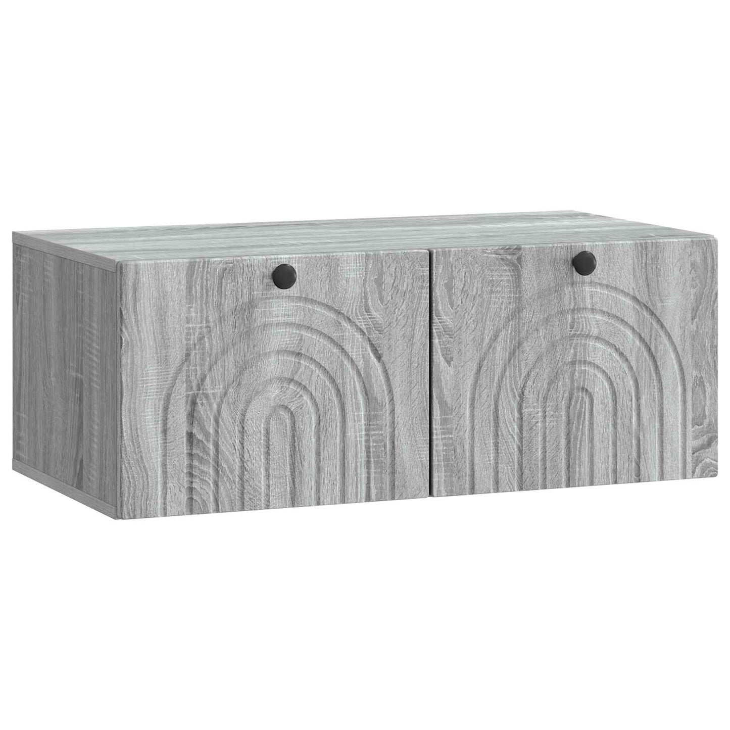 Mobile Porta TV da Muro Grigio Sonoma 78,5 x 41 x 30 cm