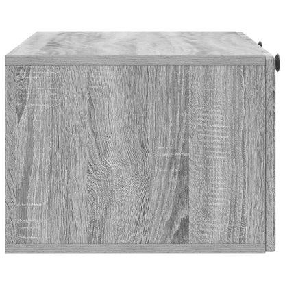Mobile Porta TV da Muro Grigio Sonoma 78,5 x 41 x 30 cm