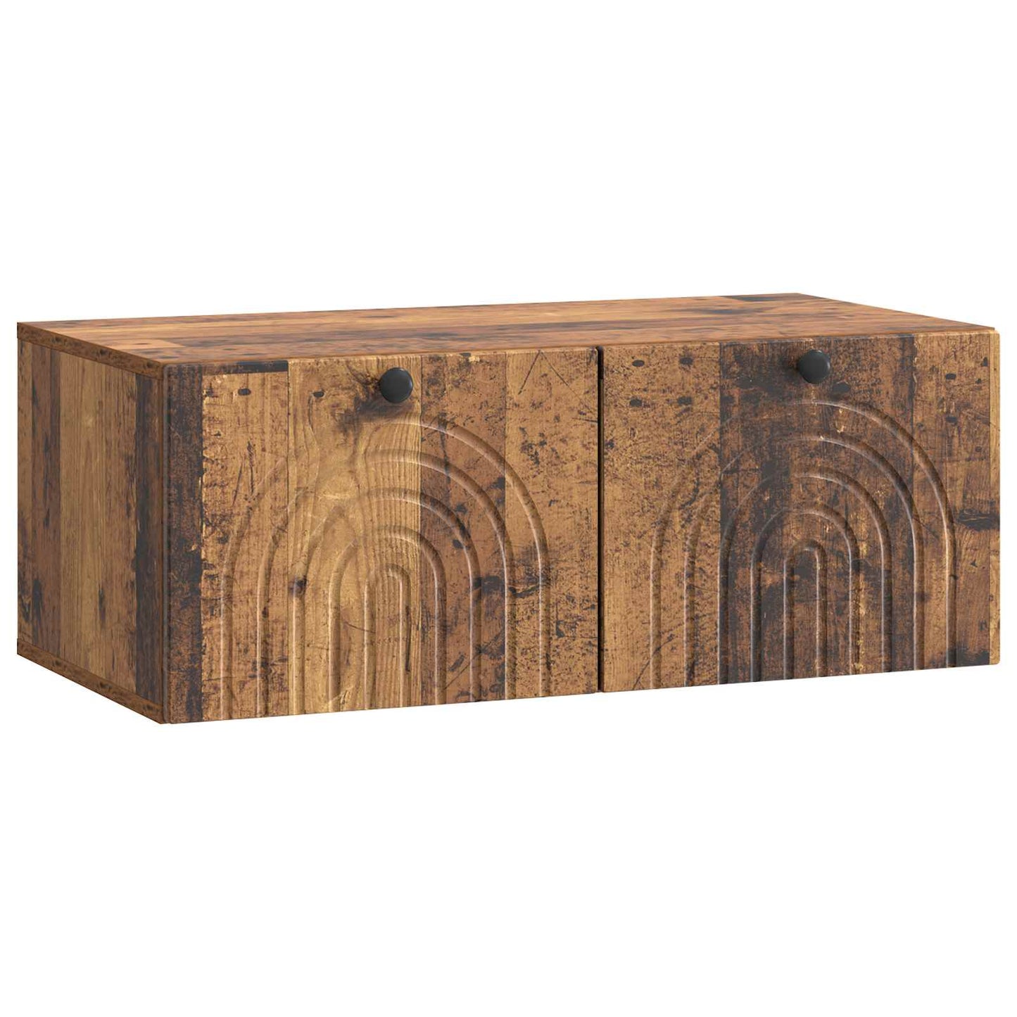 Mobile Porta TV da Muro Legno antico 78,5 x 41 x 30 cm