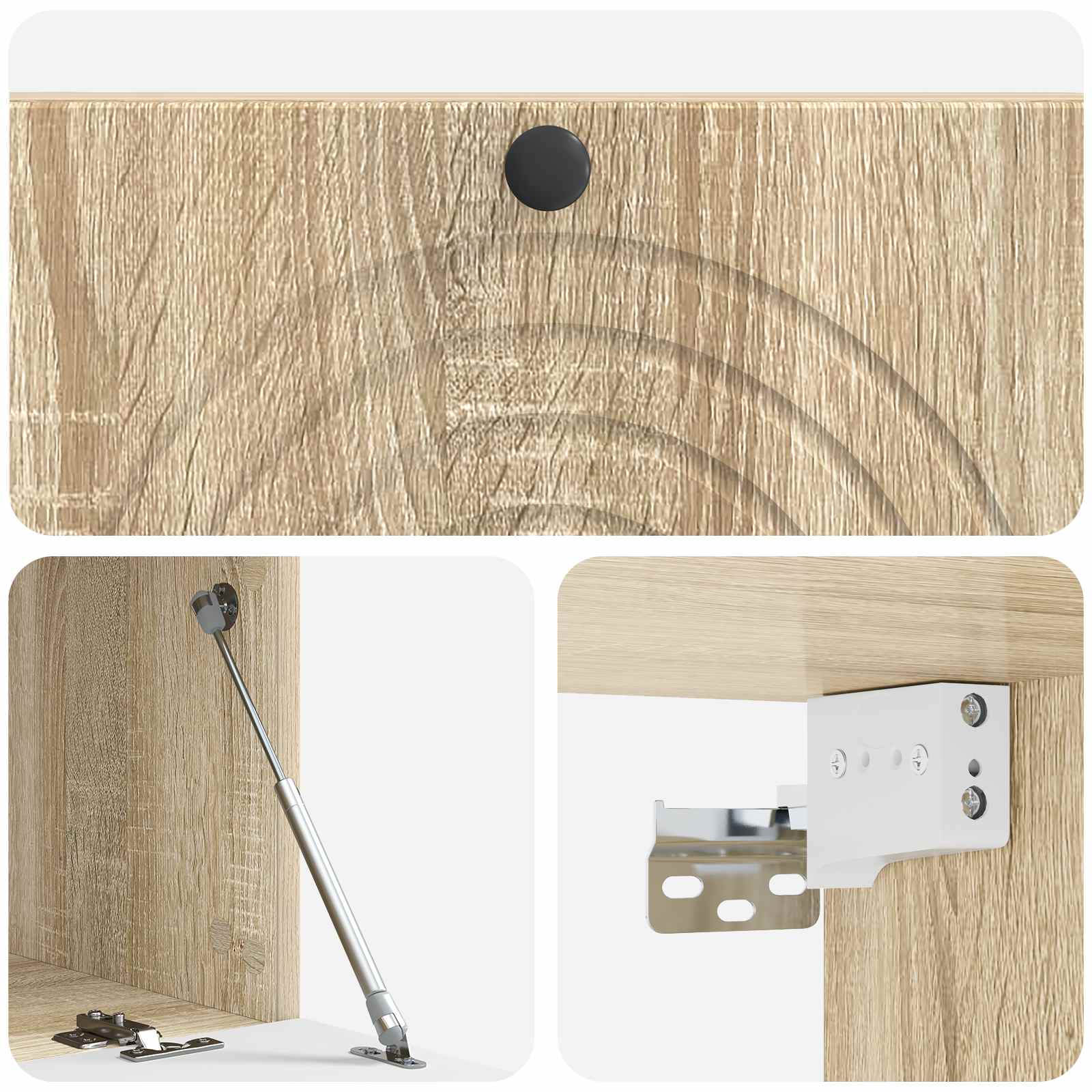 Mobile Porta TV da Muro Rovere Sonoma 98 x 41 x 30 cm | homemem39