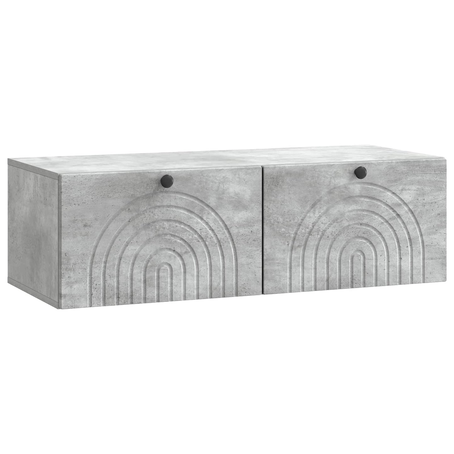 Mobile Porta TV da Muro Grigio Cemento 99 x 41 x 30 cm